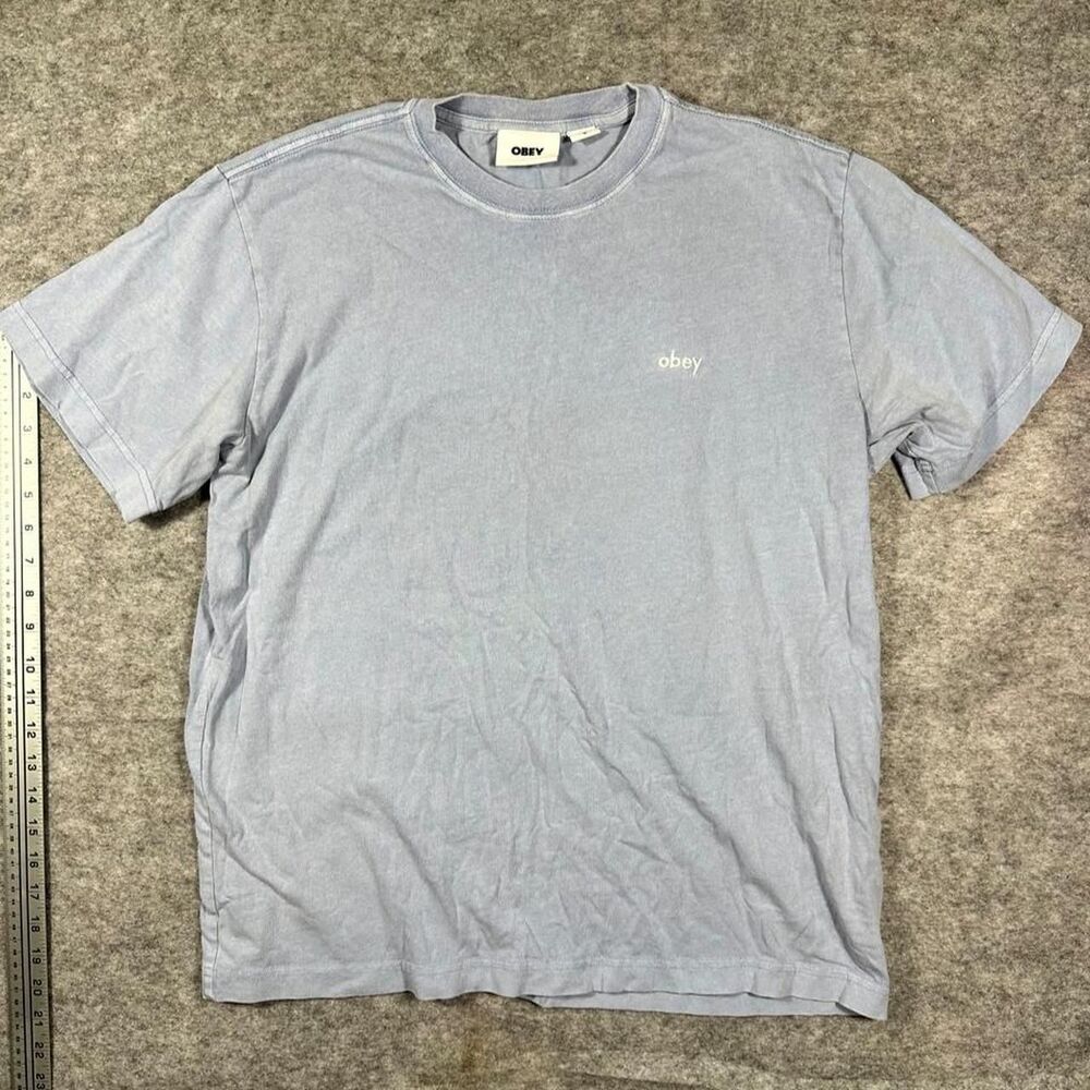 Obey Men's Blue T-shirt